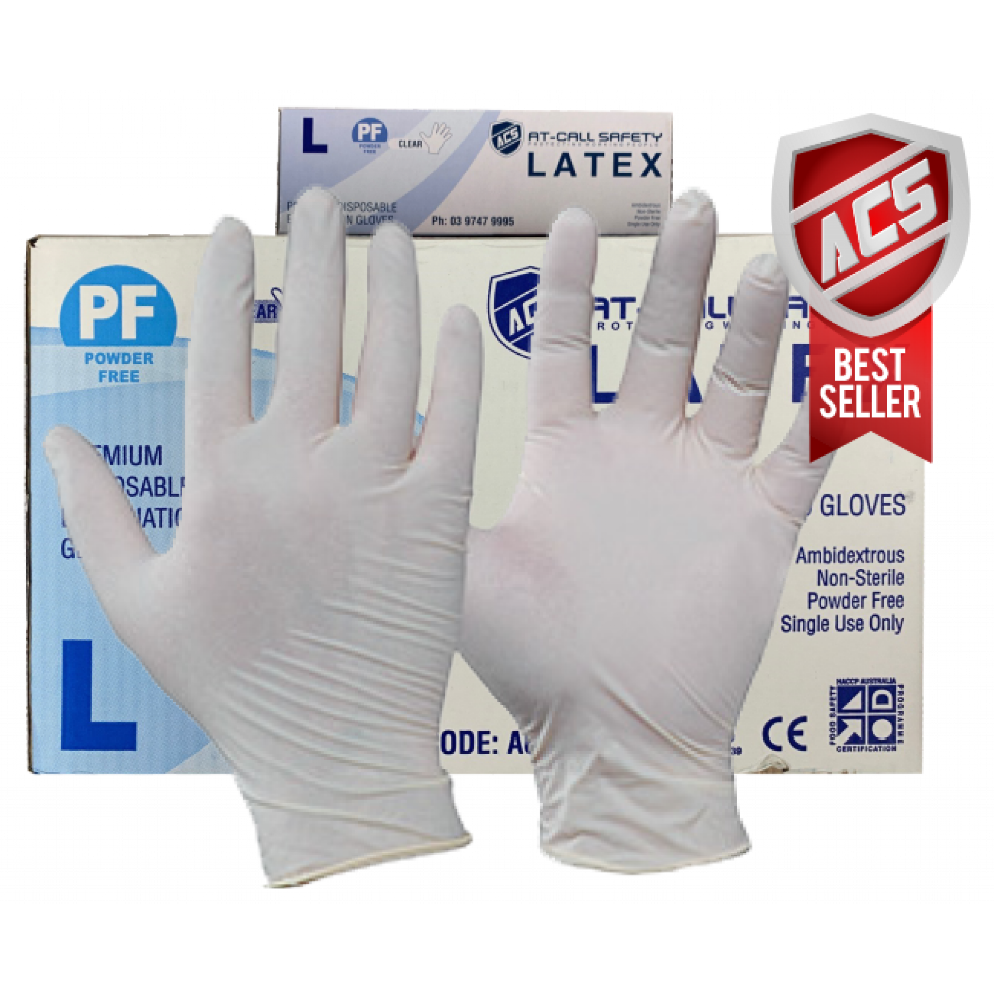 Latex Gloves Hand Protection AtCall Safety Melbourne Australia