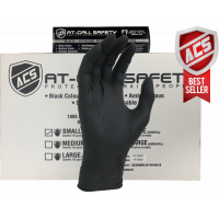 A606P Black Shield Disposable Gloves