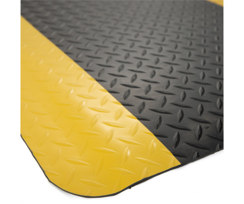 Diamond-Plate-Sponge Yellow Border