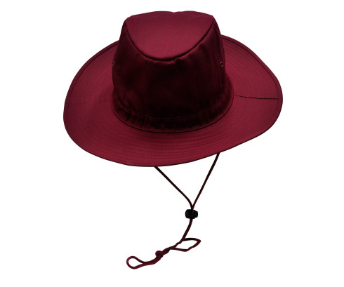 H303 Cricket Hat maroon