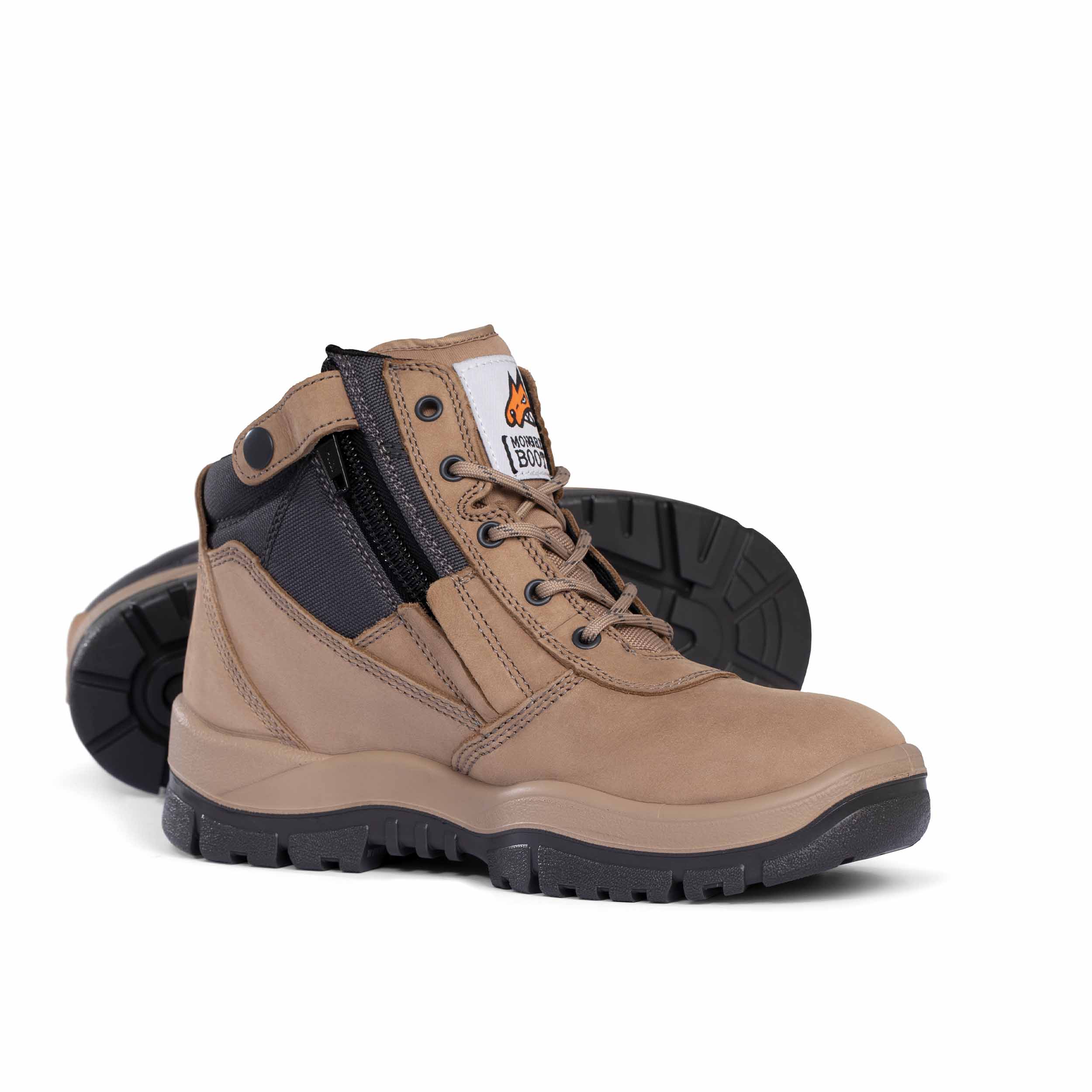 Mongrel 261060 Lace/zip Up Safety Boots