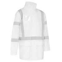 C629V RTA Night Vis Jacket with Tape White Front