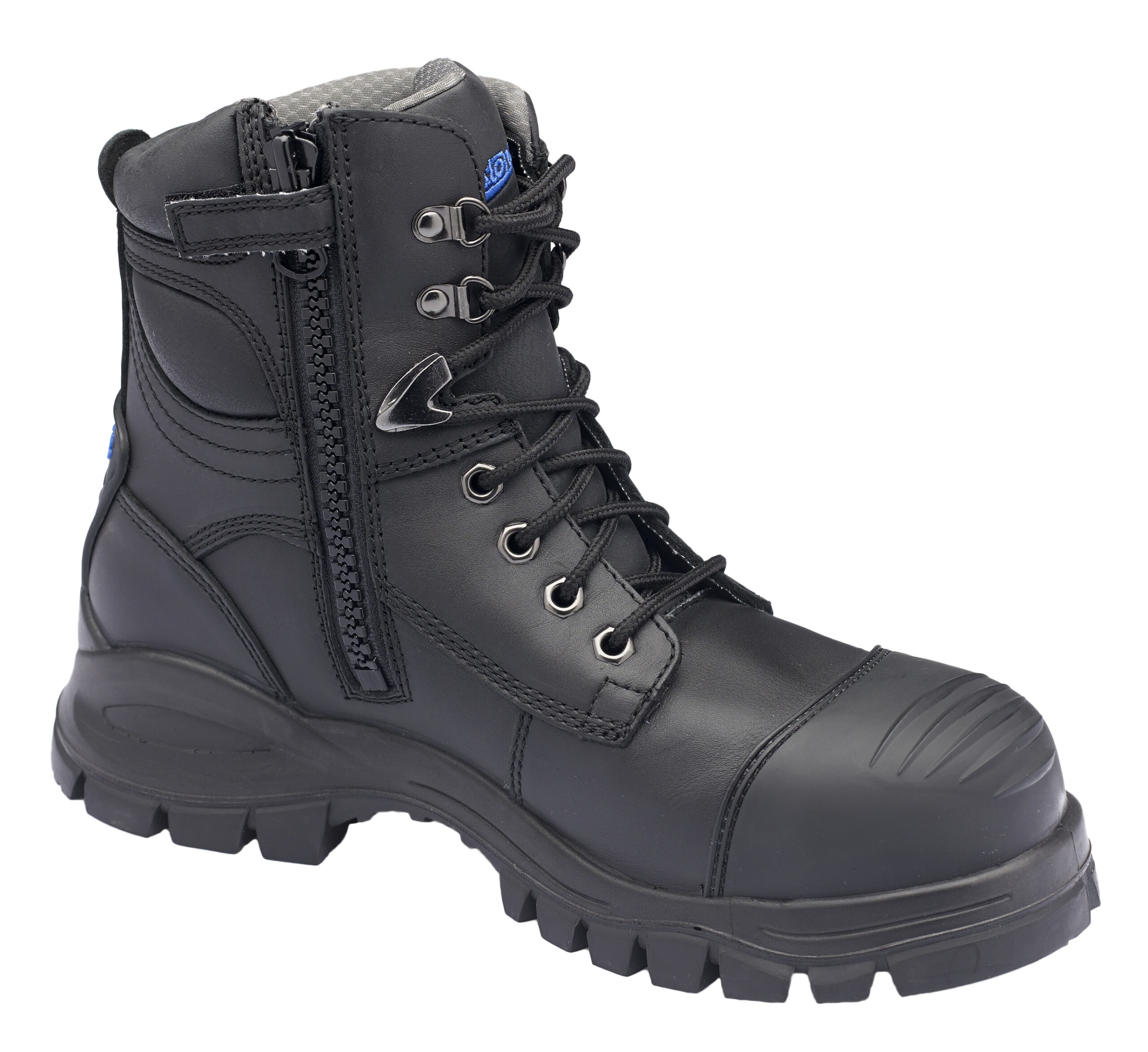 Blundstone 997 Lace/Zip-Up Safety Boots with Scuff Cap | At-Call Safety