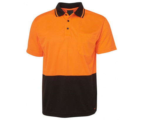 Hi-Vis Safety Polo Shirt Short Sleeve 