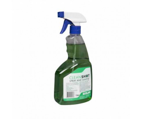 Ecolab Cleanshot Spray and Sanitise