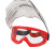 EUV350-C MaxiPRO Safety Goggles and Visor Combo