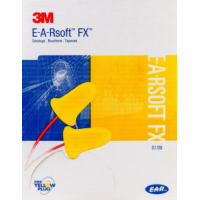 3M E-A-Rsoft FX Corded Earplugs