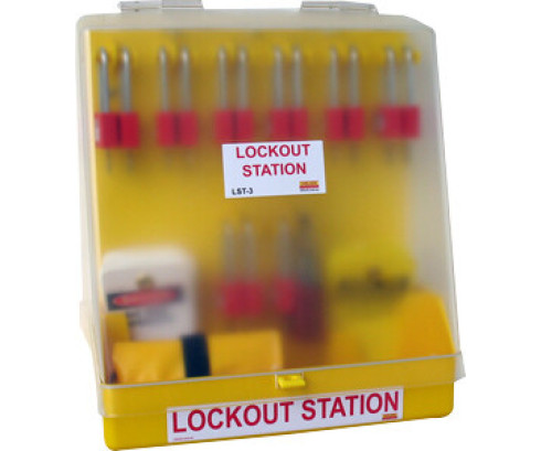 lockout station with lid example