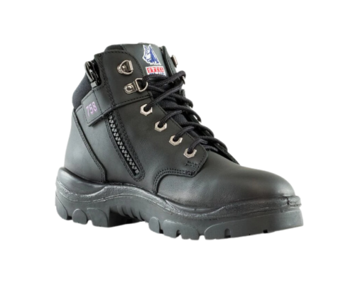 Protective work footwear for safety and comfort
