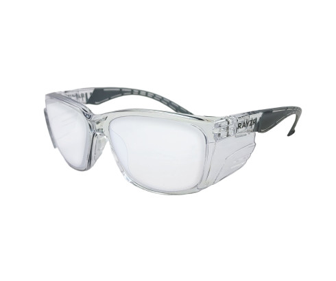 ERZ383 Rayzr Safety Glasses - Clear Frame - Clear Lens