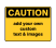 Caution