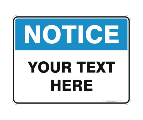 Notice